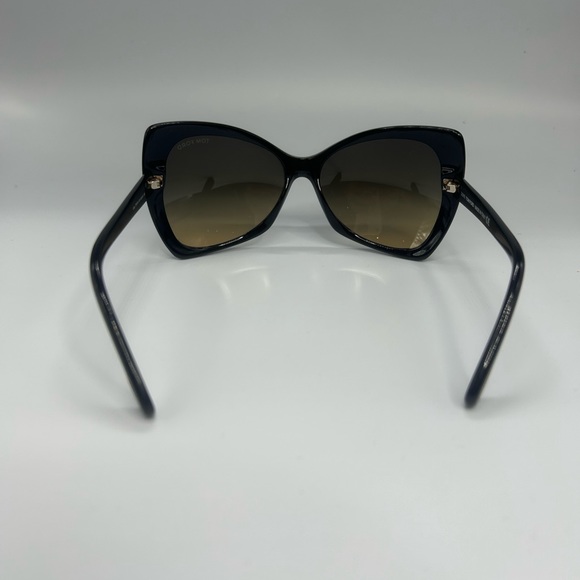 Black Tom Ford Nico Cat eye Sunglasses - Picture 5 of 6
